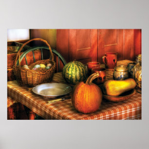 Essen - Ländliche Ernte Poster