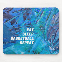 Essen. Lebe Basketball. Wiederhole.