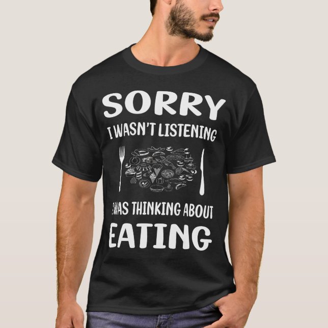 Essen nicht hören T-Shirt (Vorderseite)