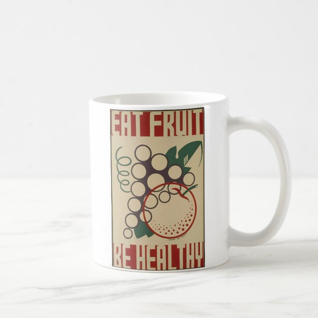 Essen Obst- 1938 Kaffeetasse (Rechts)