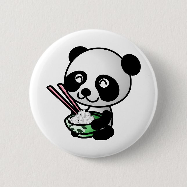 Essen Panda Button (Vorderseite)
