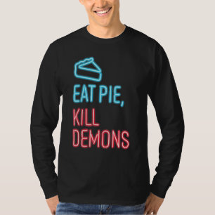 Essen Pie Tödliche Dämonen T-Shirt