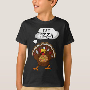 Essen Pizza Funny Erntedank Vegan Kinder Erwachsen T-Shirt