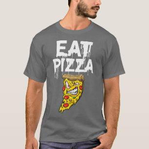 Essen Pizza Funny Lecker Cheesy Pizza Liebe Feinsc T-Shirt