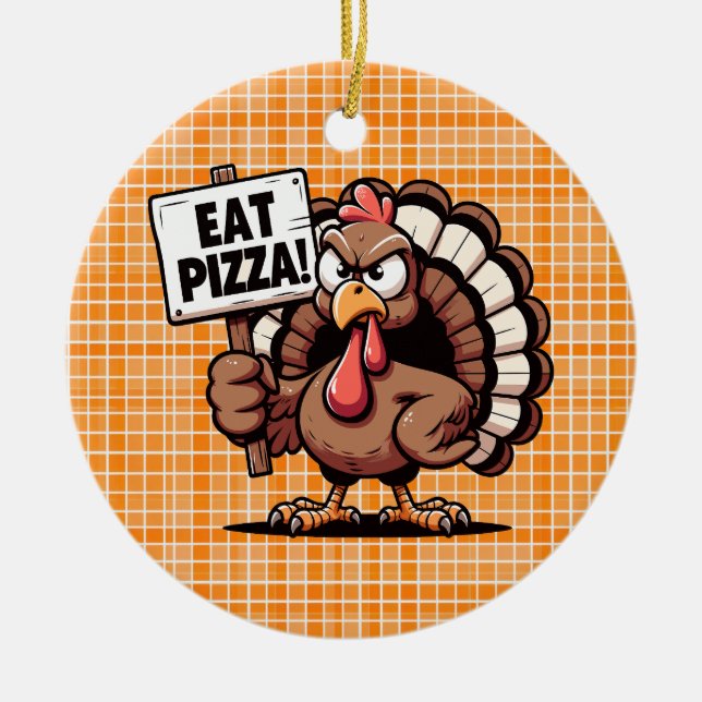 Essen Pizza Türkei Ornament (Vorne)