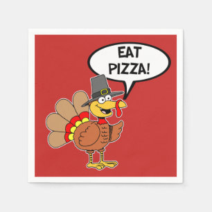 Essen Pizza Türkei Pilgrim Hat Erntedank Serviette