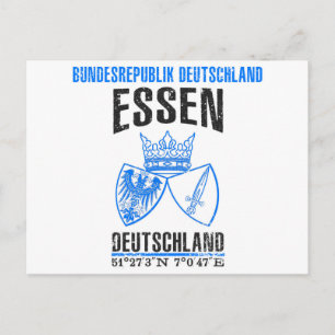 Essen Postkarte