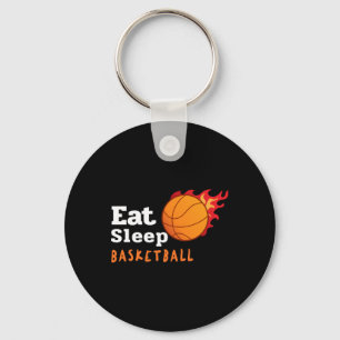 Essen Schlaf Basketball Schlüsselanhänger