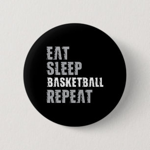 Essen Schlaf Basketball Wiederholen Weihnachten fü Button