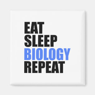 Essen Schlaf Biologie Wiederholen Biologe Professo Magnet