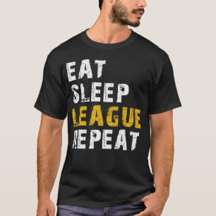 essen schlaf liga T-Shirt