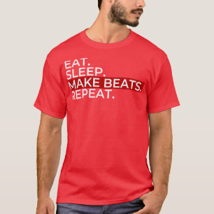 Essen Schlaf machen Beats T-Shirt