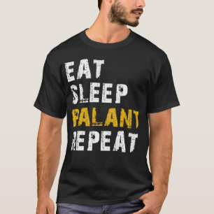 essen Schlaf Palast T-Shirt