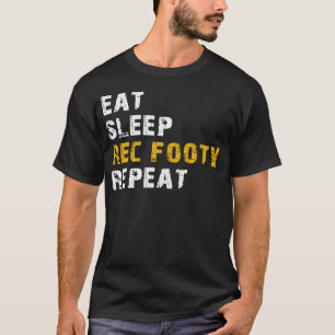 Essen Schlaf Rec Footy T-Shirt