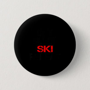 Essen Schlaf Skifahren wiederholen Winter Berge Sk Button