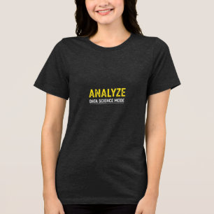 Essen Schlafen Analysieren Wiederholen Tri-Blend Shirt