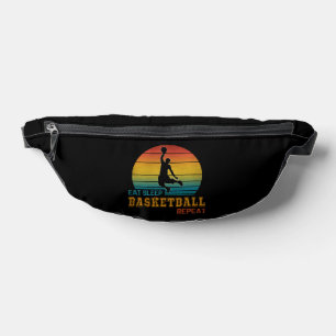 Essen Schlafen Basketball Wiederholen Bauchtasche