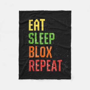 Essen Schlafen Blox Wiederholen, Blox Gaming, Lust Fleecedecke