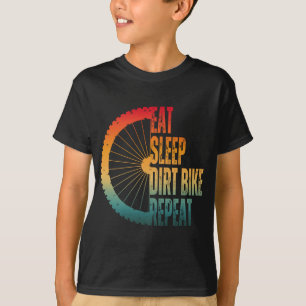 ESSEN SCHLAFEN DIRT BIKE WIEDERHOLEN T-Shirt