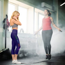 Essen. Schlafen. Fitnessstudio. Wiederholen. Fraue