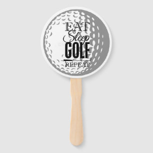 Essen,Schlafen, Golf, Wiederholen Fächer
