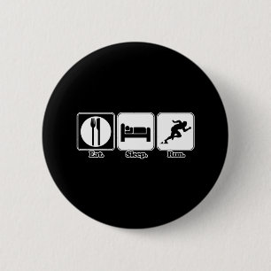 essen schlafen laufen button