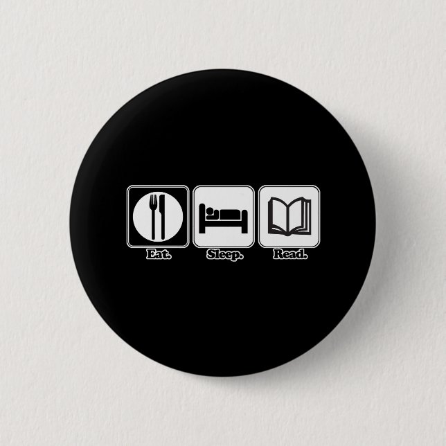 essen schlafen lesen button (Vorderseite)