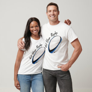 Essen, Schlafen, Rugby - Unisex Rugby T - Shirt