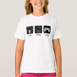 Essen, schlafen, Spiel T-Shirt