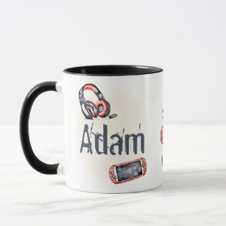Essen, schlafen, Spiel, wiederholen. Tasse