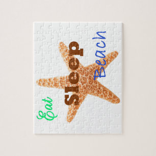 Essen Schlafen Strand - Puzzle