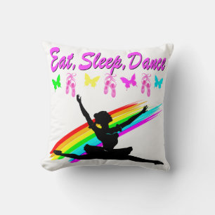 ESSEN, SCHLAFEN, TANZBALLERINA DESIGN KISSEN