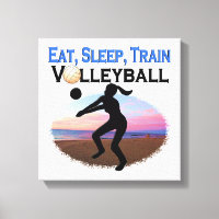 ESSEN, SCHLAFEN, TRAGVOLLEYBALL