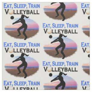 ESSEN, SCHLAFEN, TRAGVOLLEYBALL STOFF