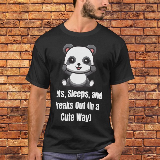 Essen, Schlafen und Freaks (auf Niedliche Weise) T-Shirt (Von Creator hochgeladen)