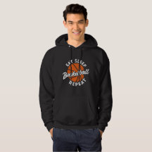 Essen Schlafen Wiederholen Weißer Basketball