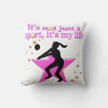 ESSEN, SCHLAFEN, ZUG, PINK VOLLEYBALL STAR DESIGN