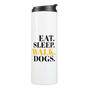 Essen schlafende Hunde Thermosbecher