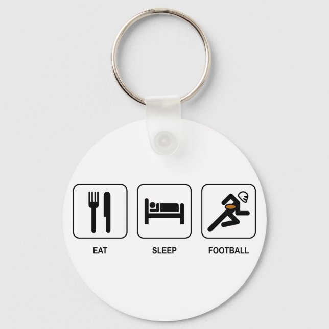 Essen Schlaffußball Schlüsselanhänger (Vorderseite)