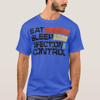 Essen Schlafinfektion Kontrolle T-Shirt
