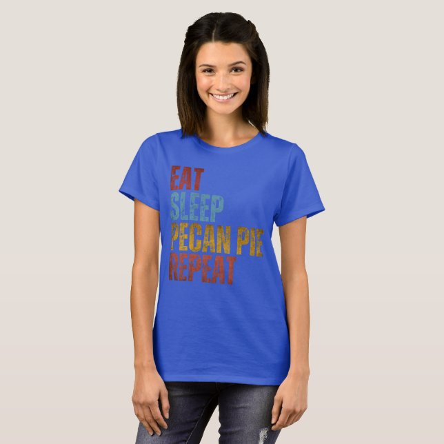 ESSEN SCHLAFPECAN PIE REPEAT T-Shirt (Vorne ganz)
