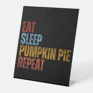 ESSEN SCHLAFSCHLAF PUMPKIN PIE WIEDERHOLEN SOCKELSCHILD