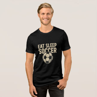 Essen Schlafsoccer Wiederholung T - Shirt