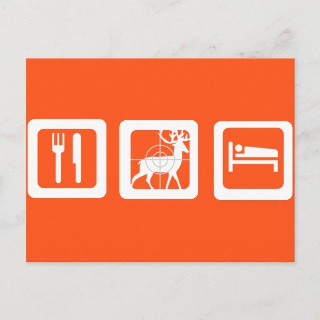 Essen Schlafsuche Postkarte (Vorderseite)