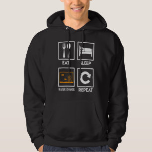 Essen Schlafwasser ändern Wiederholen Aquarist Sal Hoodie