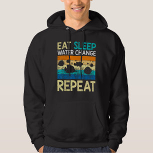 Essen Schlafwasser ändern Wiederholung des Aquariu Hoodie
