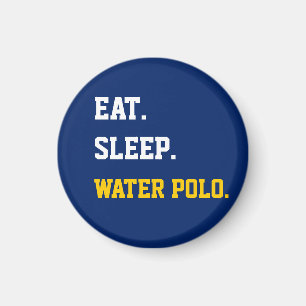 Essen Schlafwasser-Polo Magnet