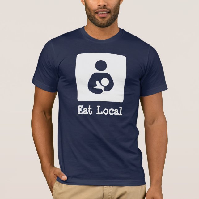 Essen Sie das T-Shirt (Vorderseite)