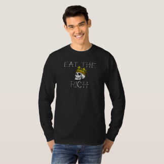 Essen Sie den reichen langen Schläfchen T - Shirt 