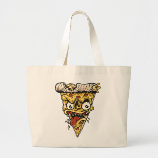 Essen Sie die Pizza Tote Tasche - Spaß & Geschmack
